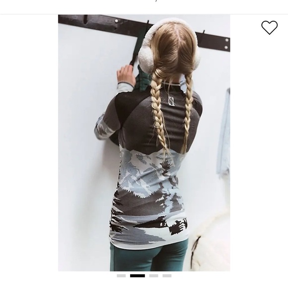 FP Movement Free People Verbier Half Zip Ski Base - Picture 2 of 6